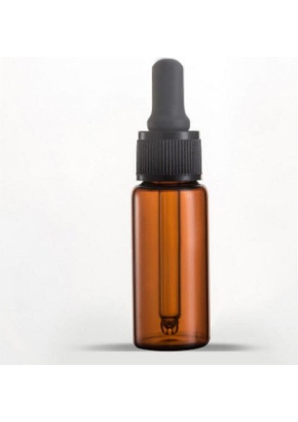 20CC Kahverengi Cam Damlalıklı Şişe Medikal Şişe 25 Adet