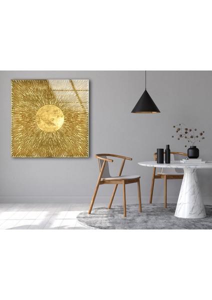 Illüstrasyon Mermer Temperli Cam Duvar Tablosu modelleri