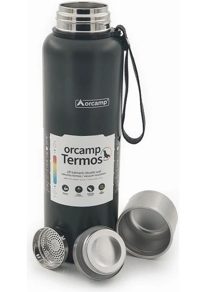 Kalite Paslanmaz Çelik Termos 500 ml