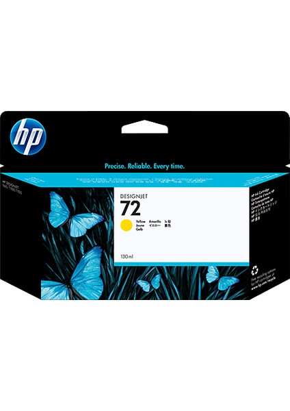 C9373A Hp 72 Yellow Sarı Designjet Kartuş 130 ml