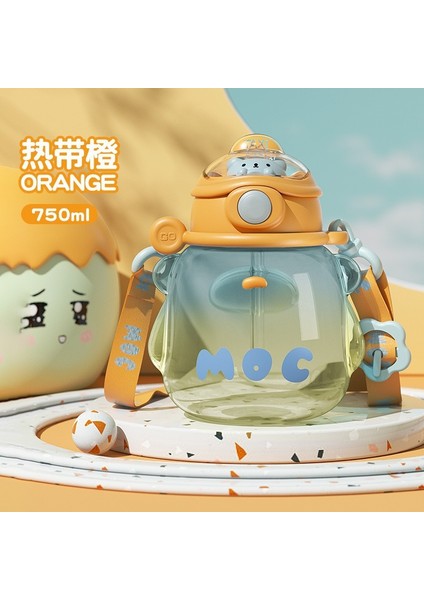 Çocuk Pipetli Göbek Kabı 700ML (Yurt Dışından) indirimleri