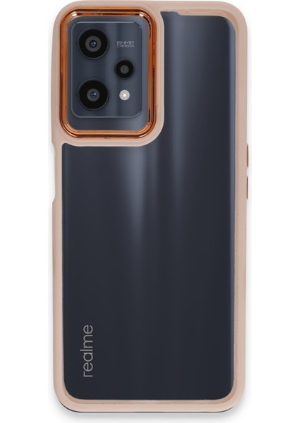 Realme 9 Pro 5g Kılıf Dora Kapak - Pudra 300099