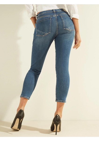 Vanille Kadın Denim Skinny Pantolon W0Y086D3Ow3