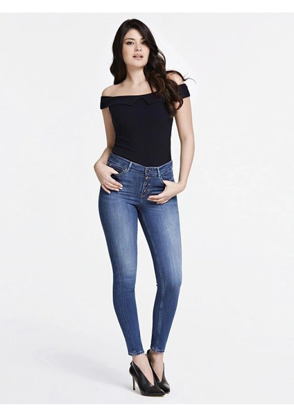 1981 Kadın Skinny Pantolon W0Ga28D32J7