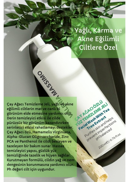 Çay Ağacı Özlü Yüz Yıkama Jeli 200ML fiyatları