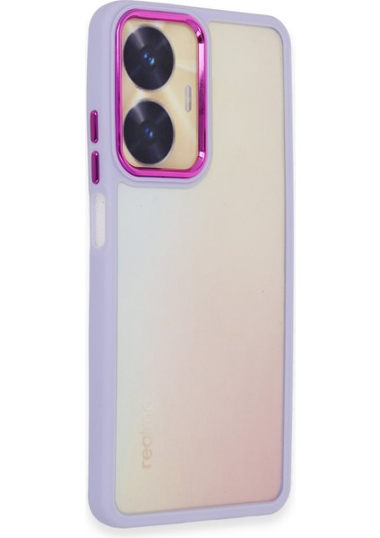 Realme C55 Kılıf Dora Kapak - Lila 300099 fiyatları