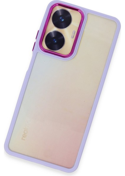 Realme C55 Kılıf Dora Kapak - Lila 300099 modelleri
