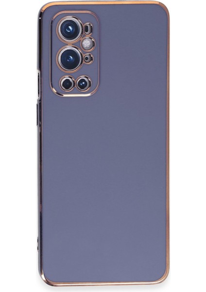 One Plus 9 Pro Kılıf Volet Silikon - Mavi 300099