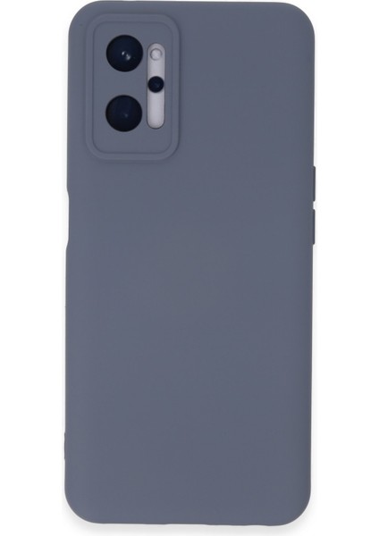 Realme 9i 4g Kılıf Nano Içi Kadife Silikon - Gri 300099