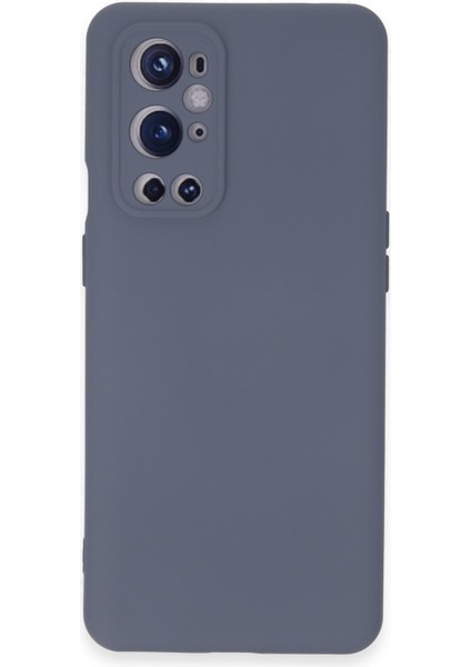 One Plus 9 Pro Kılıf Nano Içi Kadife Silikon - Gri 300099