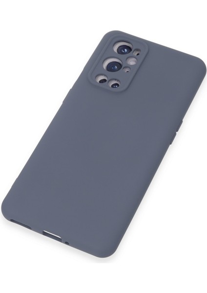 One Plus 9 Pro Kılıf Nano Içi Kadife Silikon - Gri 300099