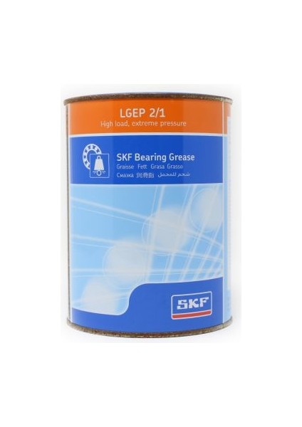 Exhoo - Skf Lgep 2/1  Yüksek Yük, Aşırı Basınç Gres Yağı, Rulman Gresi 1 kg