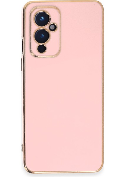 One Plus 9 Kılıf Volet Silikon - Pembe 300099