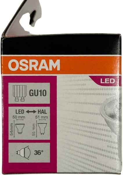 PAR16 4.5W (50W) 6500K (Beyaz Işık) GU10 Duylu LED Spot (8 Adet) fırsatları