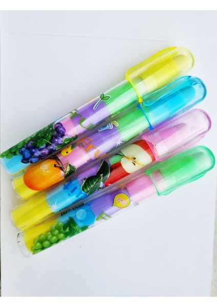 4'lü Fruit Pastel Renk Yumurtlayan Roket Silgi fiyatları