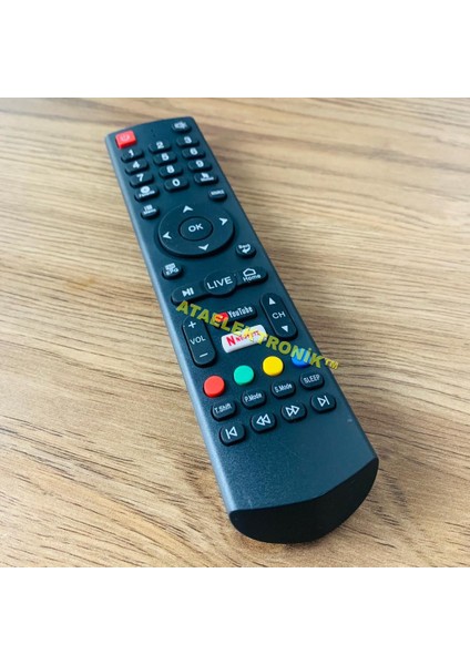 Redline Android 4K Tv Youtube - Netflix - Live Tuşlu LCD LED Tv Kumandası