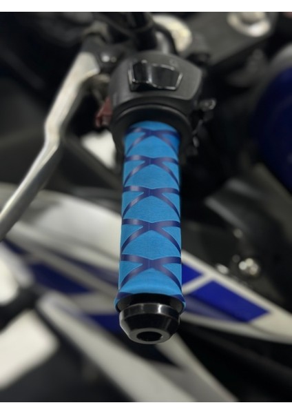 Mavi Cf Moto 250NK Kauçuk Gidon Sarmalı Elcik Kılıfı Elcik Koruma