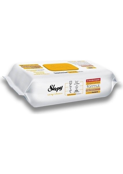 Sleepy - Yüzey Temızlik Havlusu Arap Sabunu 100LÜ - 1 Paket