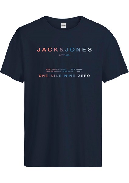 Yazılı Erkek Bisiklet Yaka Tişört 12256771