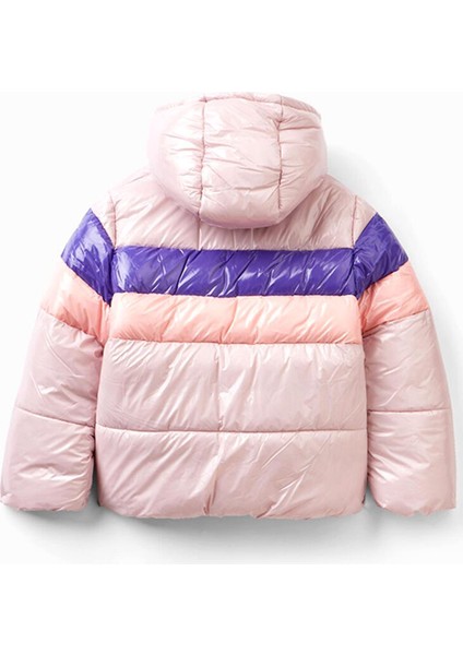 Kız Çocuk Parlak Pufa Mont 223A2O3ACN02P