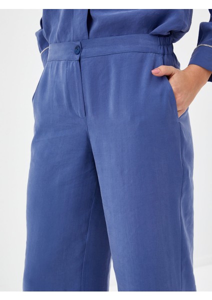 Yanları Yırtmaçlı Modallı Comfort Fıt Capri 68213 fırsatları