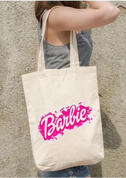 Barbie Tasarım Tote Bag Bez Çanta 0204