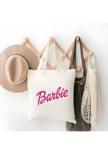 Barbie Baskılı Tote Bag Bez Çanta Çocuk Genç Çanta