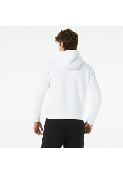 Karl Kanı Beyaz Erkek Oversize Sweatshirt