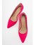 Kadın Stiletto Ayakkabı Fuje Saten 5