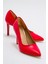 Kadın Stiletto Kırmızı Cilt 1