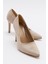Kadın Stiletto Ten Süet 1
