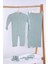 Babyhola Organik %100 Triko Kız Erkek Bebek Yenidoğan Tulum Takım 5'li Kutulu Set 0-3 Ay Hediyelik Hastane Çıkışı 5909 1