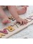 Ahşap Eğitici Oyuncak 6-7-8 Harf Naturel Bebeklere Puzzle Oyuncak Gelişim Destekli 3