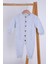 Babyhola Organik Triko Kız Erkek Bebek Çocuk Bereli Tulum Takım 5717 1