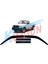 Ford Ranger 4'lü 2006-2012 Model Transparan Cam Rüzgarlığı Kuzgun 2