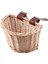 Çocuk Rattan Sepetleri Bisiklet Ön Sepeti, Xs(Ahşap Rengi) (Yurt Dışından) 1