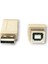 USB B Dişi Adaptör Dönüştürücü USB Dişi USB B Erkek Yazıcı Giriş Ucu 3