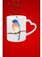 Blue Bird Minik Serçe Baskılı Hediye Kalp Kupa Bardak Porselen Çay Kahve Fincanı 1