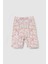 Bambu Kısa Çocuk Tayt Çiçek Desenli 2