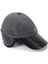 Erkek Tekstil Deri Gri Şapka 524 1105 Sapka SK23/24 K.grı 5