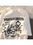 Retro Vernichten Baskılı Beyaz Oversize T-Shirt 1
