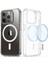 Apple iPhone 15PRO Magsafe Şeffaf Silikon Kılıf 4