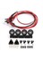 Rc Araba LED Tavan Lambası Işık Çubuğu 1/18 1/24 Rc Araba Parçaları, 4 LED (Yurt Dışından) 4