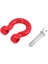4pcs Metal Tampon D-Ring Kırmızı Çekme Hook Römork Kurtarma Kancası 1/10 Rc Prıgler Araş Traxxas Trx4 Trx4 Eksenel SCX10 Yükseltme Parçaları (Yurt Dışından) 9