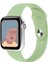 Apple Watch Seri 1/2/3/4/5/6/7/8/se/ultra 38MM 40MM 41MM Kordon Kayış Bileklik Klasik Silikon Fıstık Yeşili 1