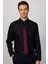 Slim Fit Non-Iron Ütü Gerektirmez Siyah Erkek Gömlek 3