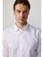 Slim Fit Non-Iron Ütü Gerektirmez Beyaz Erkek Gömlek 2