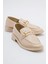 Kaydırmaz Tokalı Kadın Loafer Ayakkabı TEN CİLT 1