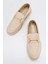 Kaydırmaz Tokalı Kadın Loafer Ayakkabı TEN CİLT 5