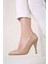 Kadın Sivri Burunlu Stiletto Nude Cilt 3